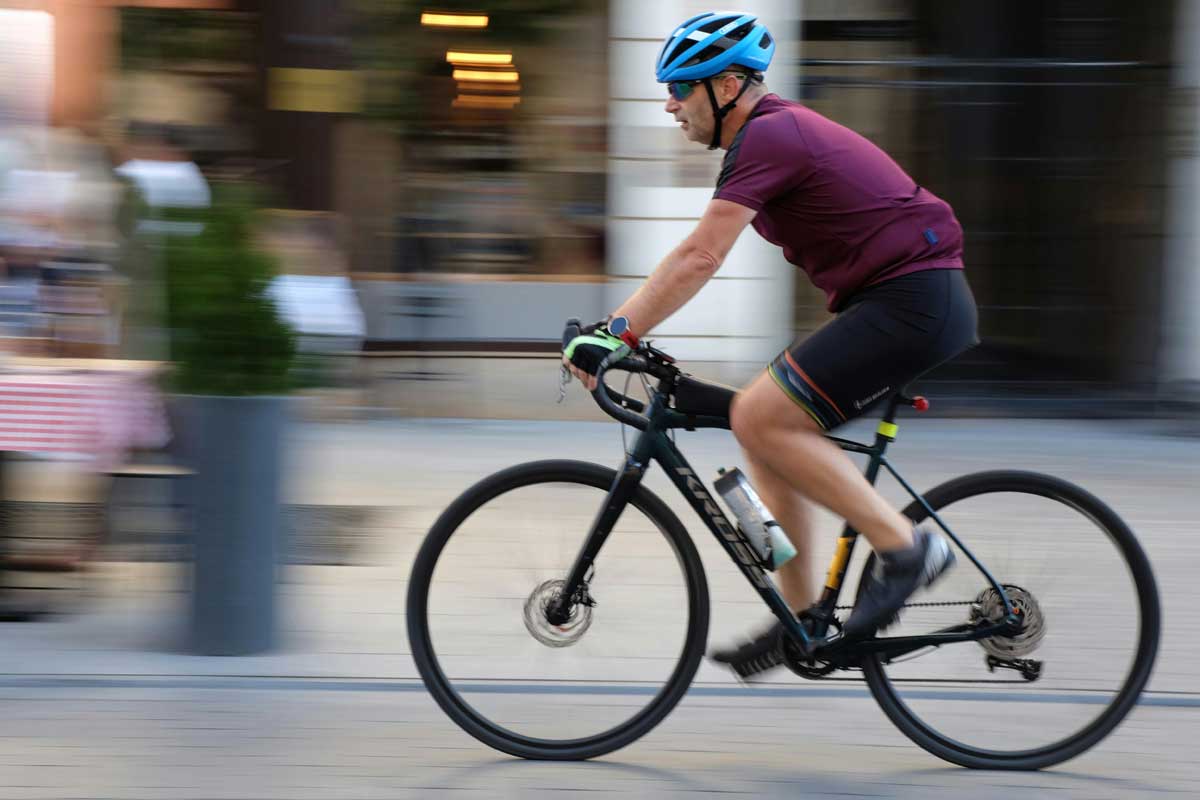 rowerzysta warszawa